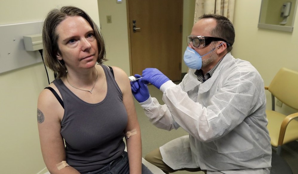 Coronavirus vaccine test begins as US volunteer gets 1st shot - Wink News