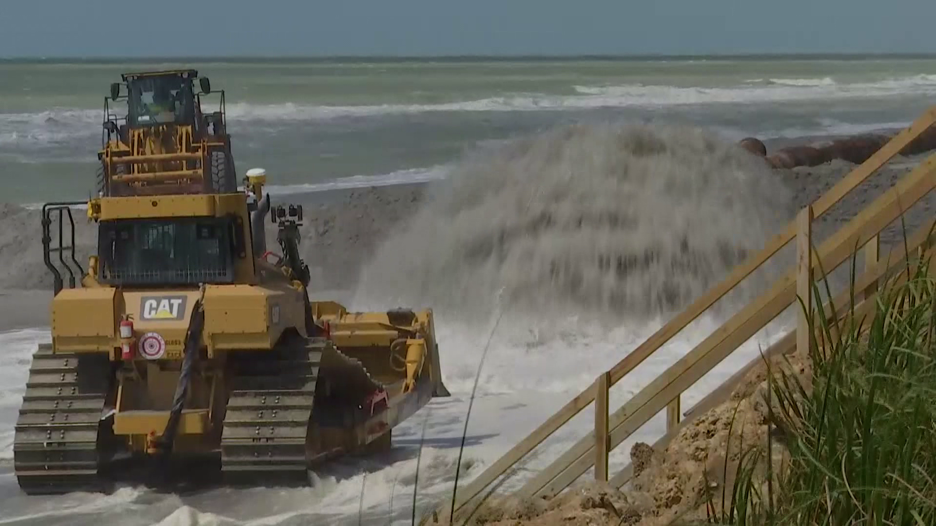 Progress being made on Manasota Key beach renourishment project