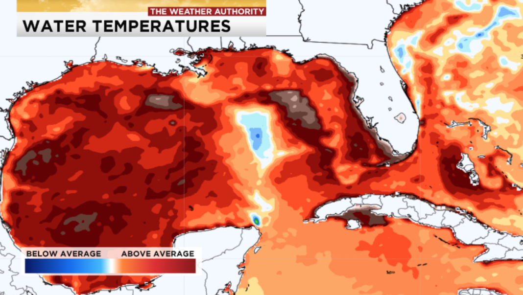 Current Gulf Of Mexico Water Temperature Map Gulf Of Mexico Much Warmer Than Average, Reaches 86 Degrees Along Florida  Coast