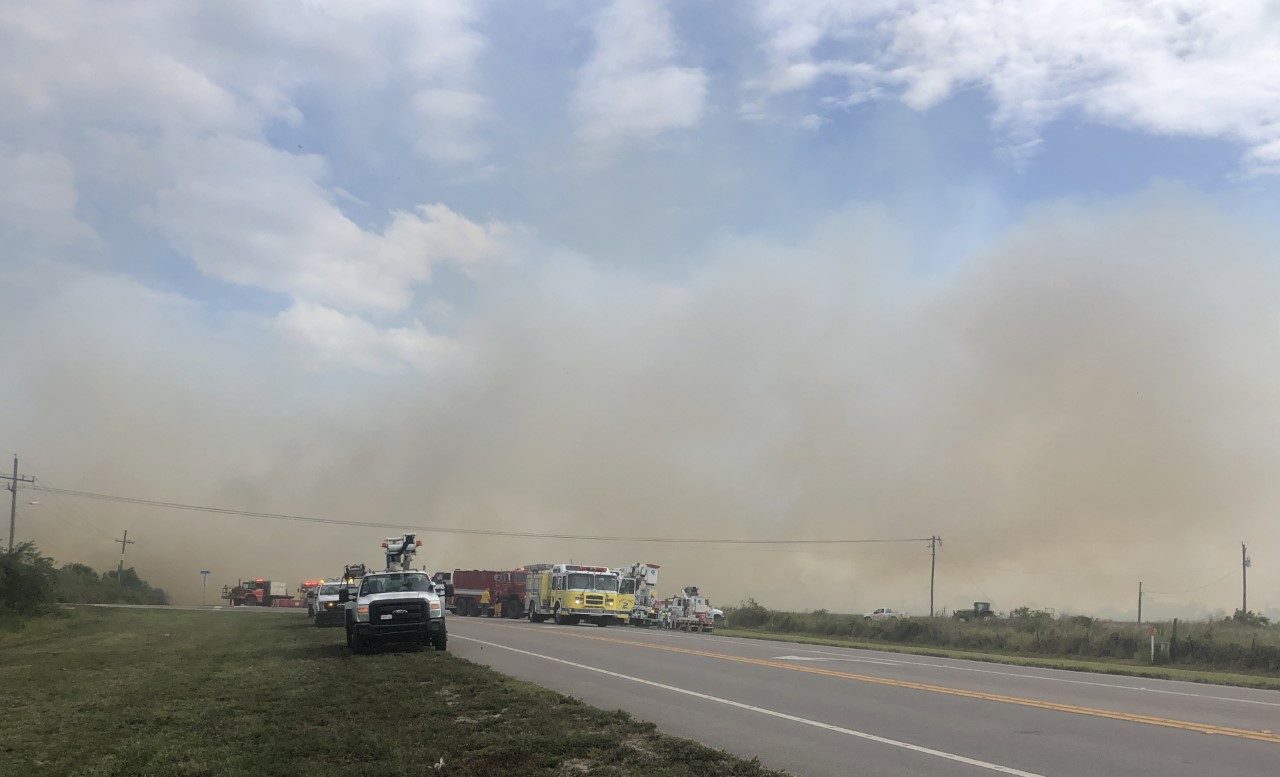 SR-29 reopens after brush fire in Hendry County - WINK News