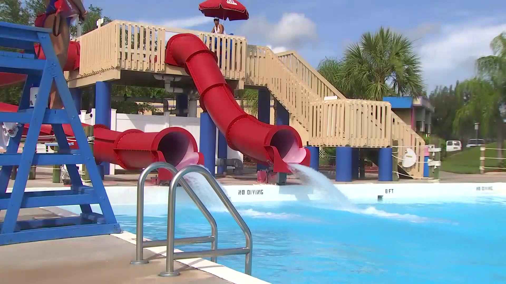 Sun Splash Water Park prepares to reopen, will operate at 50% capacity