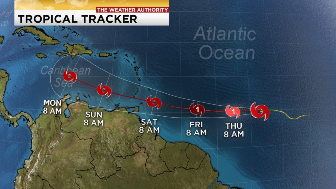 Barbados under Hurricane Watch for Gonzalo; Tropical Depression Eight ...