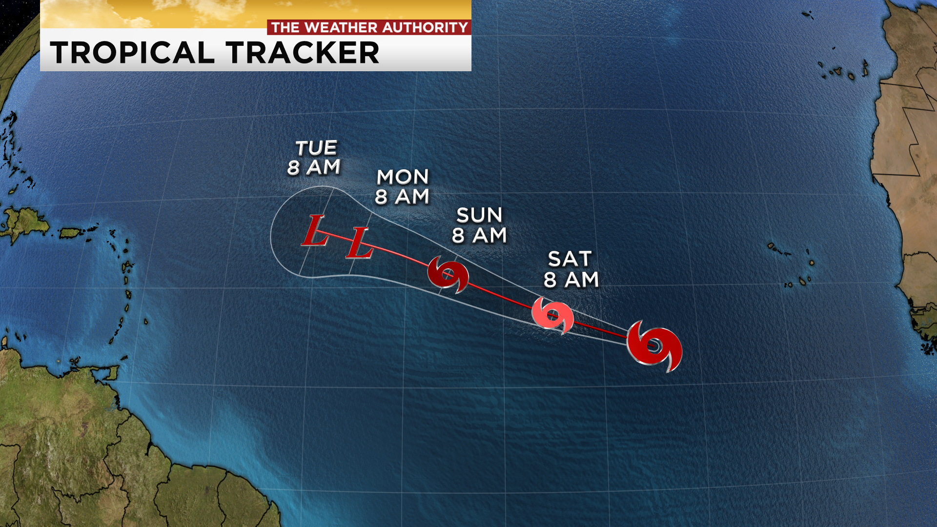 Tropical Storm Wilfred Forms In The Far Eastern Atlantic