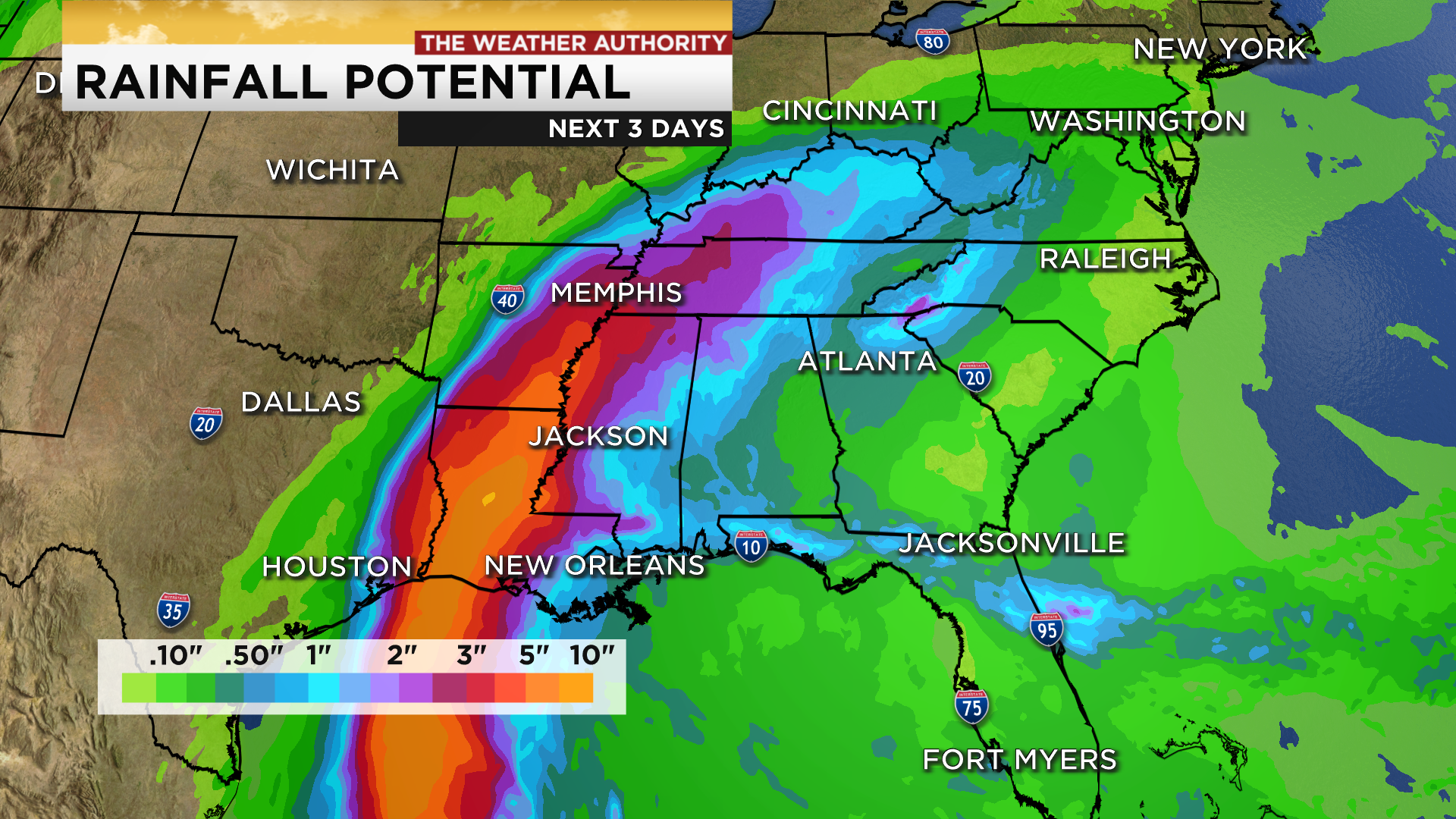 Delta Strengthens Back Into A Major Category 3 Hurricane Targets The Louisiana Coast Friday Evening 9727