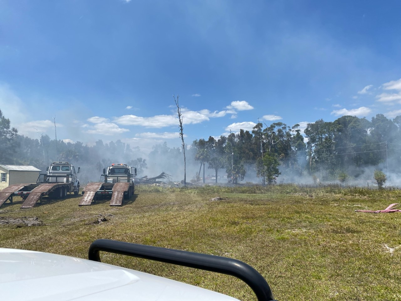 Fire Officials 3 Acre Brush Fire Began As Unauthorized Pile Burn In North Fort Myers 5702