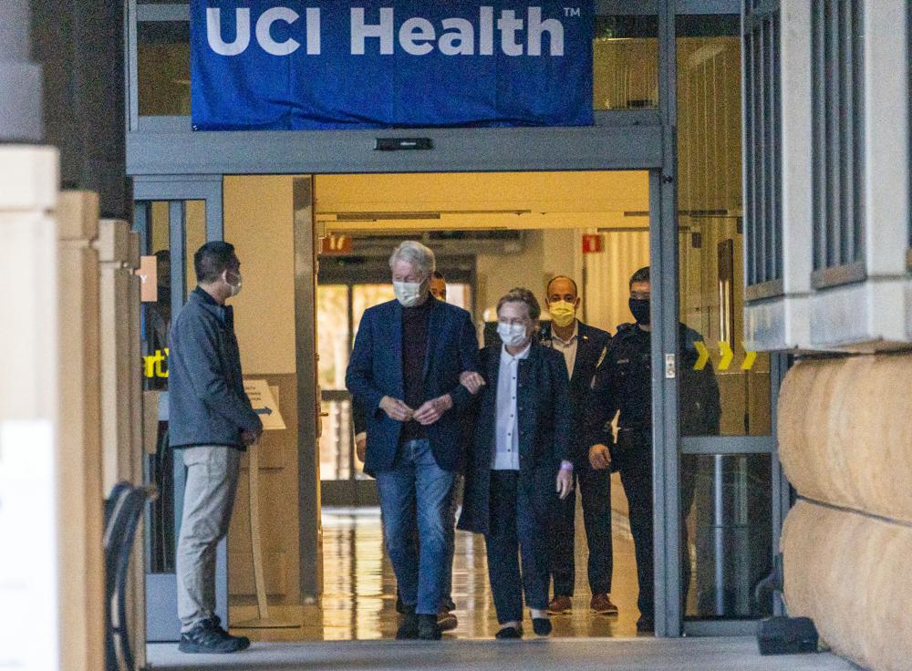 Bill Clinton Released From Southern California Hospital