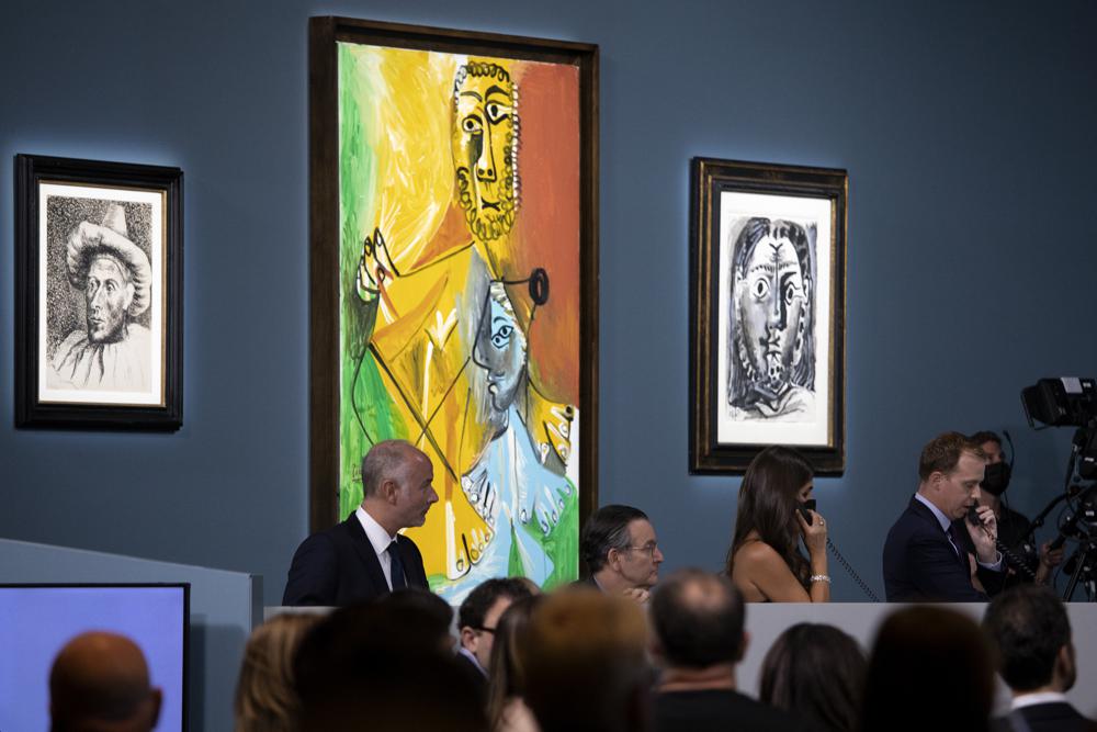 traicionar límite Que agradable Picasso artworks auctioned for combined $109M in Las Vegas