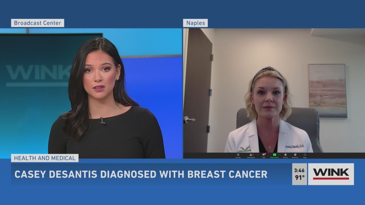 Dr Smith Casey Desantis Diagnosed With Breast Cancer