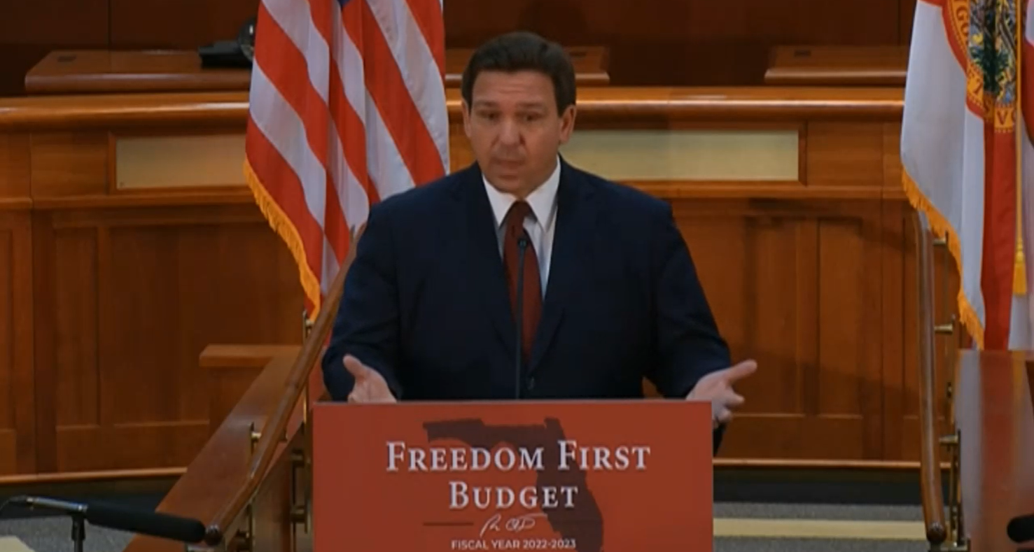 Gov. DeSantis Pitches $99.7 Billion State Budget