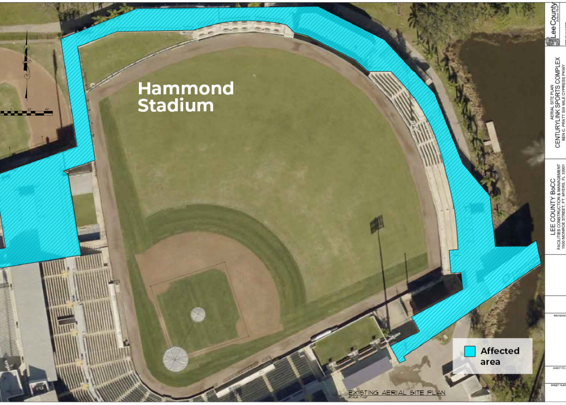 Portion of Hammond Stadium in need to have of repairs but exact repairs have not been identified