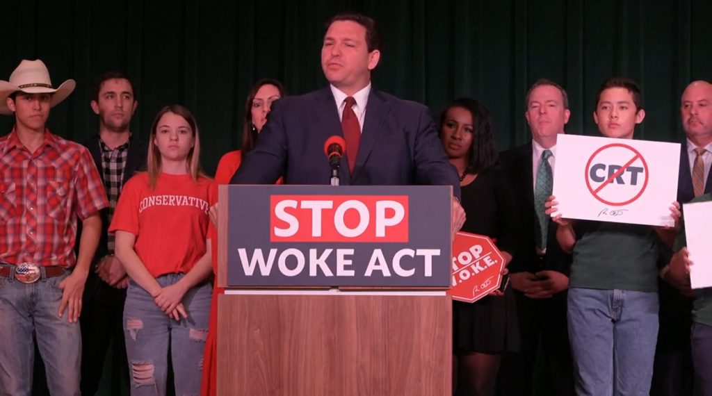 DeSantis adds fuel to critical race theory fight with 'Stop WOKE Act'