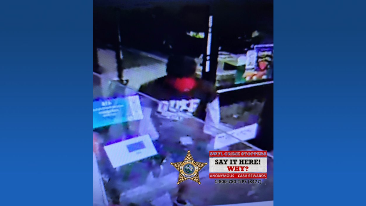 Suspect Caught On Camera During Monday Morning 7 Eleven Robbery