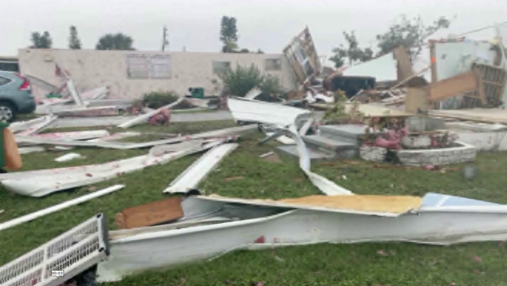 Extensive damage done to Placida homes after EF1 tornado