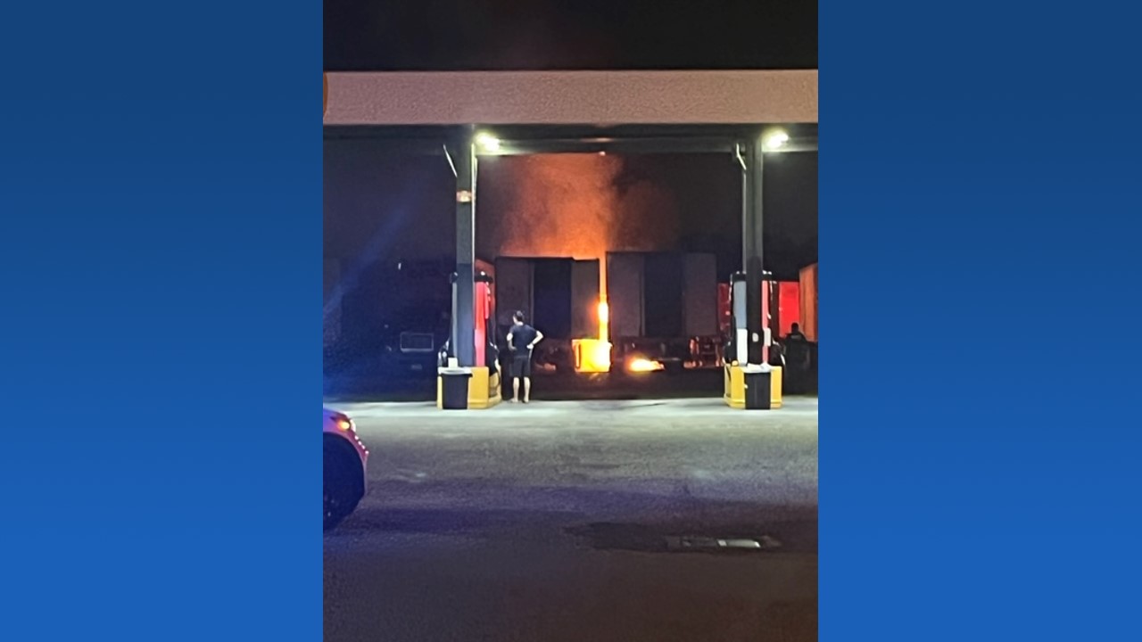 Fire Breaks Out At Gas Station In Lee County