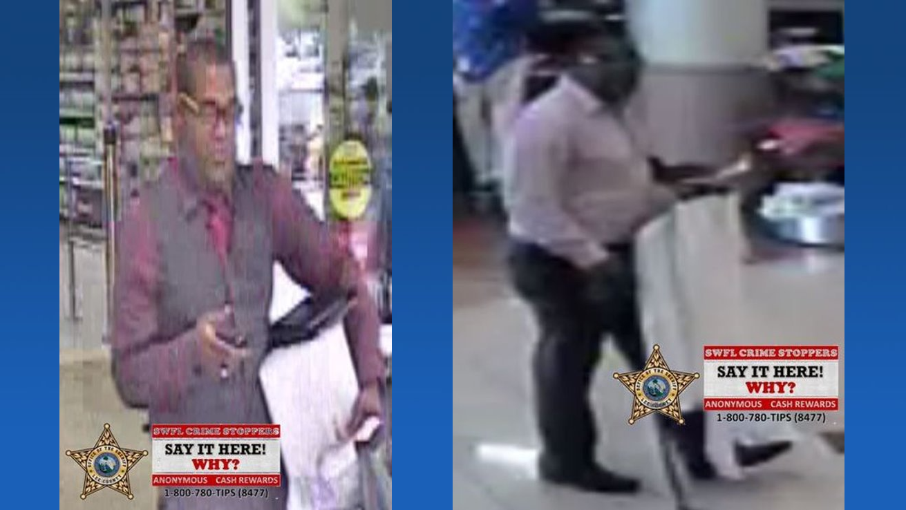 2 men suspected of Lee County check fraud; possibly connected to burglary