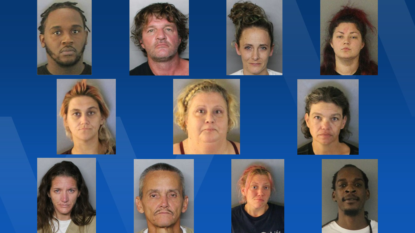 54 suspects have been arrested and 11 more are sought by Charlotte County deputies following a six-month drug operation.