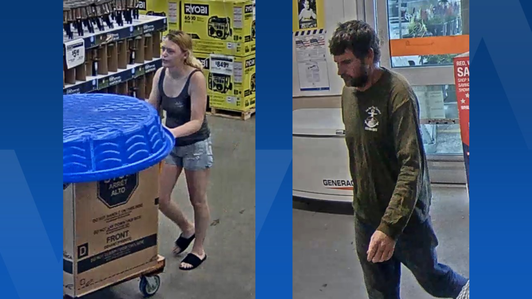 2 People Suspected Of Attempted Theft From Home Depot At The Forum