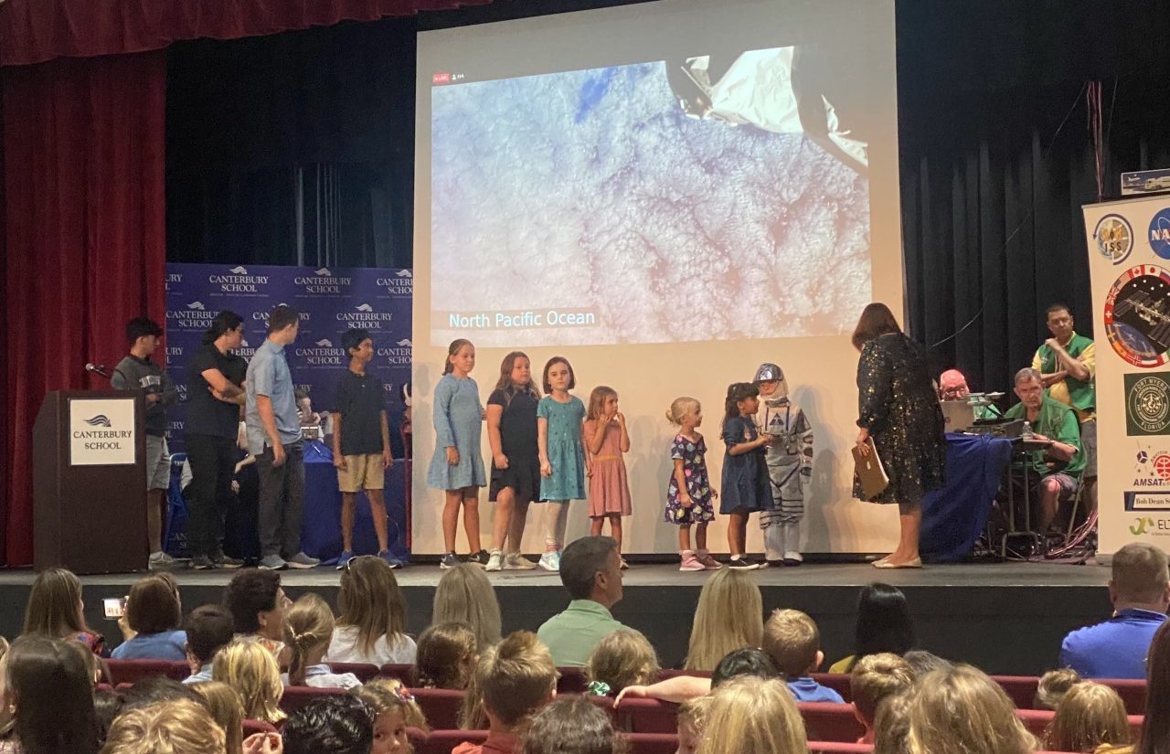 Canterbury School students speak with astronauts on the International