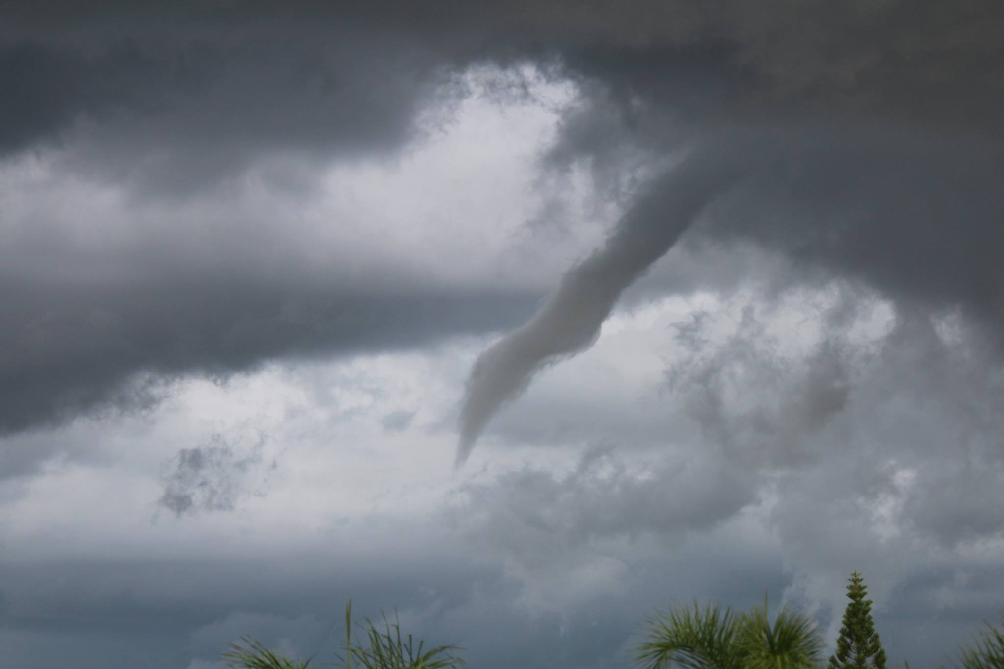 Funnel cloud spotted in Bonita Springs