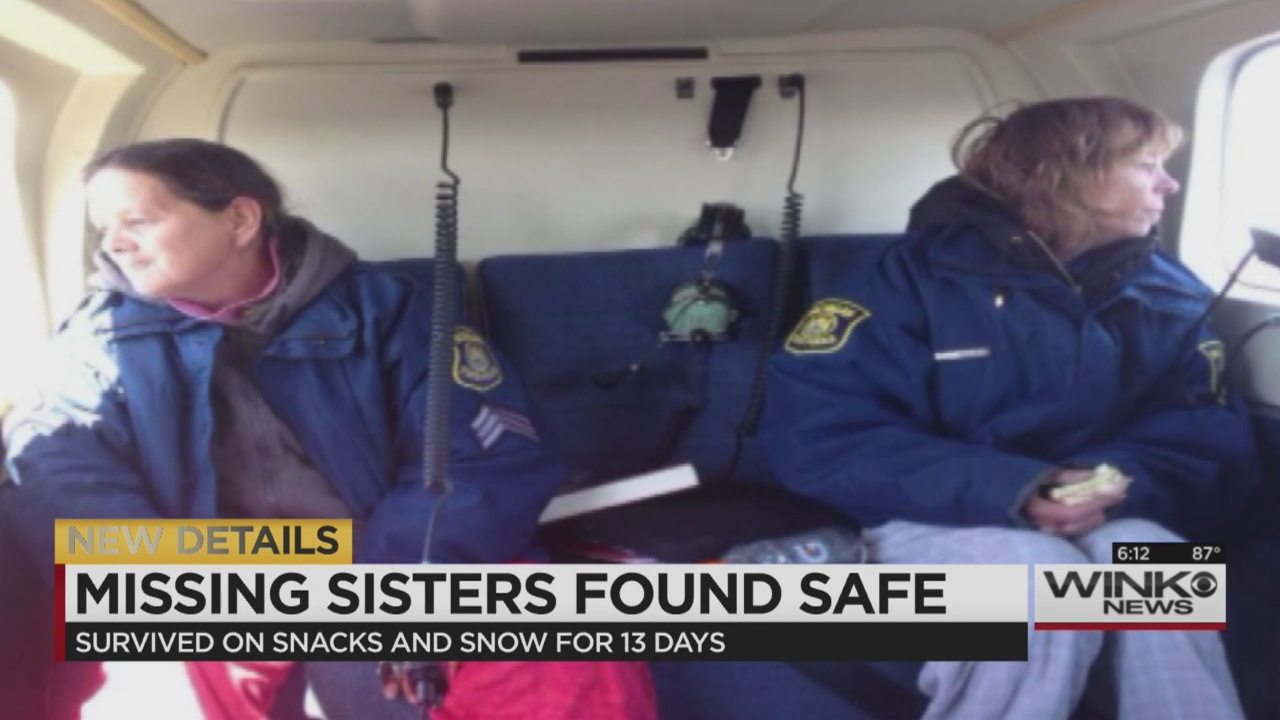 Sisters Found After Missing For Two Weeks In Michigan 