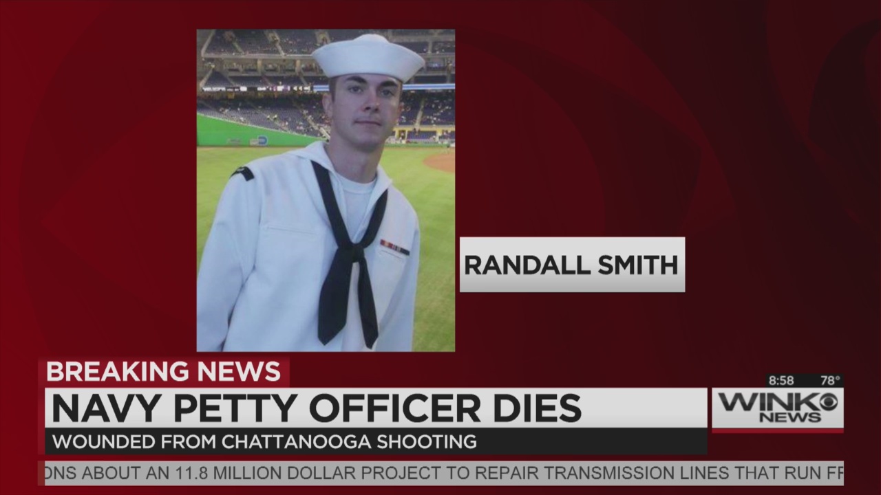 US Navy says sailor injured in Tennessee shooting has died