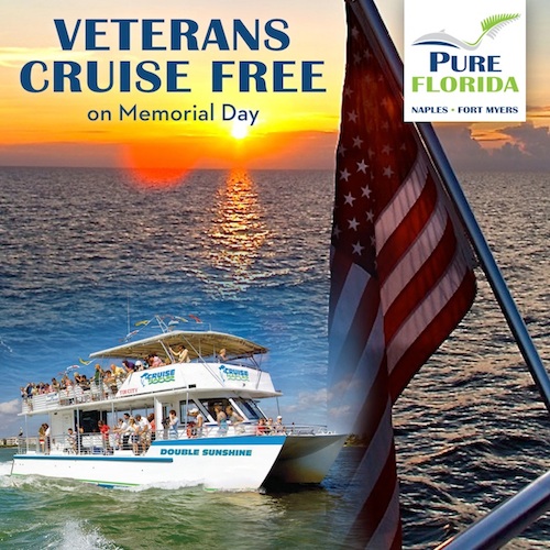 Pure Florida Offers Free Cruises to Veterans During Memorial Day