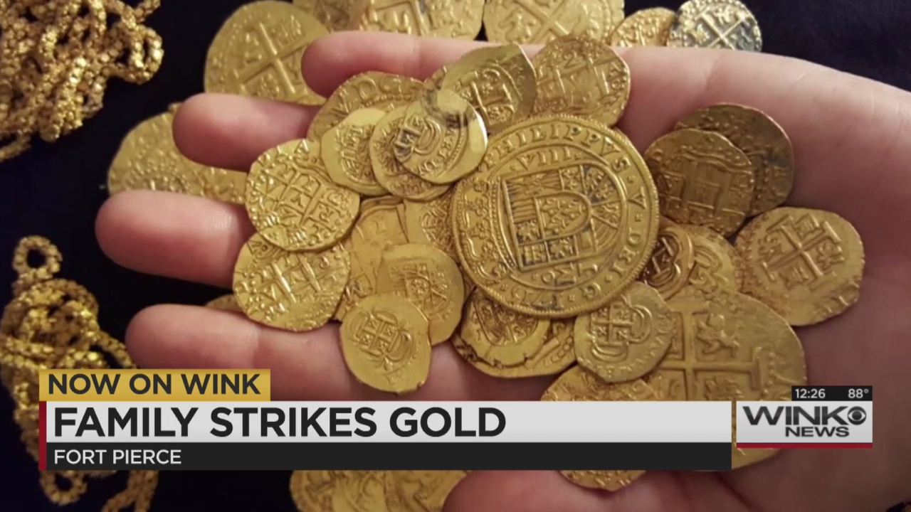 300 years after shipwreck, treasure hunters find $1M in gold | WINK NEWS