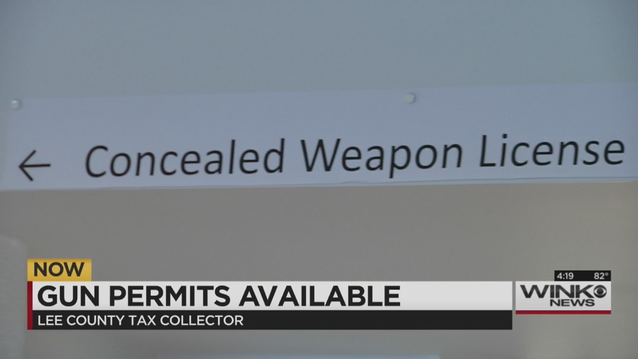Concealed weapons permit application now accepted in Lee County