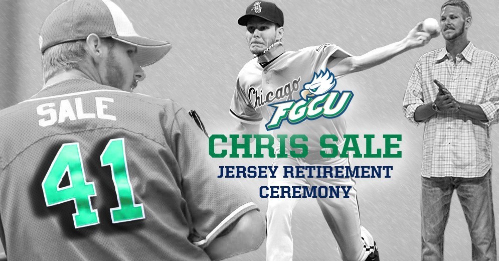 Sale 'speechless' at FGCU jersey retirement